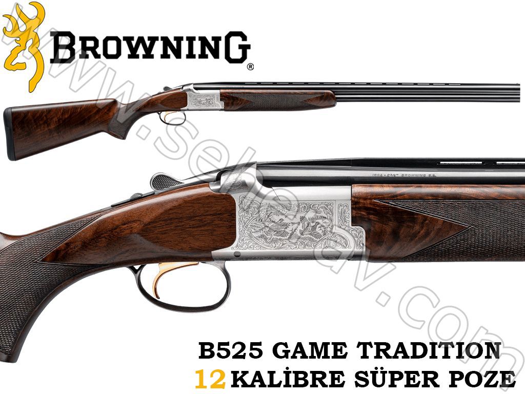 BROWNING B525 GAME TRADITION 12 KALİBRE SÜPER POZE