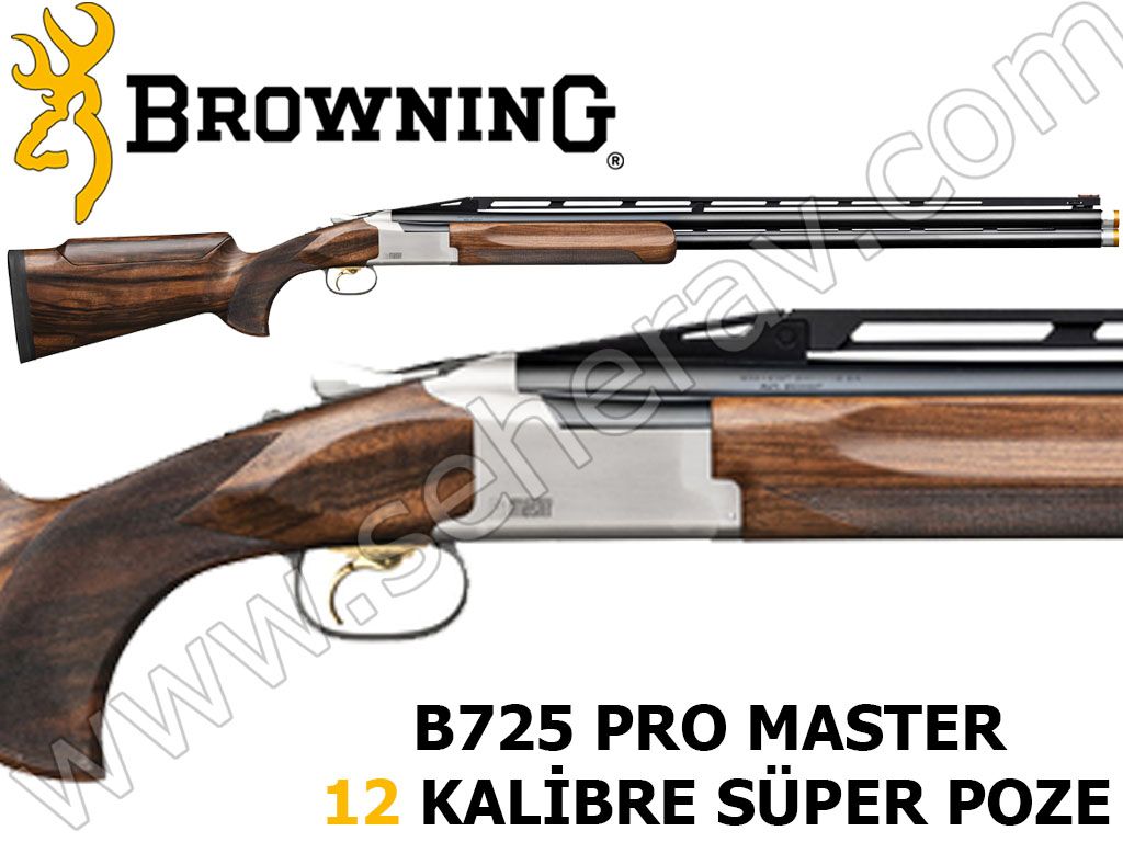 BROWNING B725 PRO MASTER ADJUSTABLE AYARLI KUNDAK 12 KALİBRE SÜPER POZE ...